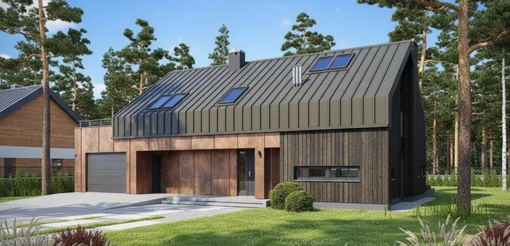 Проект Двухэтажный дом 17 на 10, 160 м2